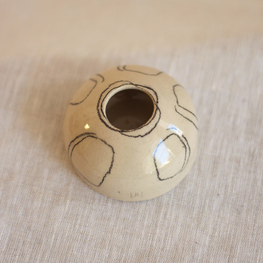 Nun Seramik Şamdan Mumluk