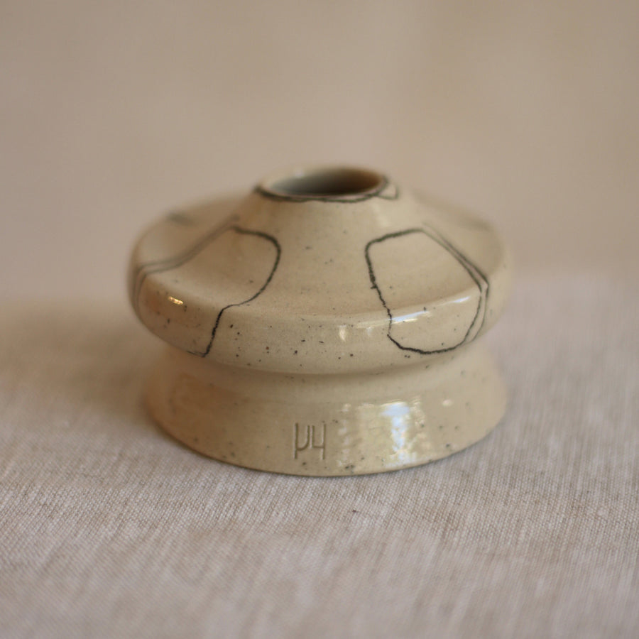 Nun Seramik Şamdan Mumluk