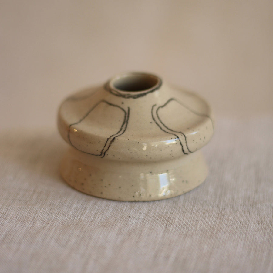 Nun Seramik Şamdan Mumluk