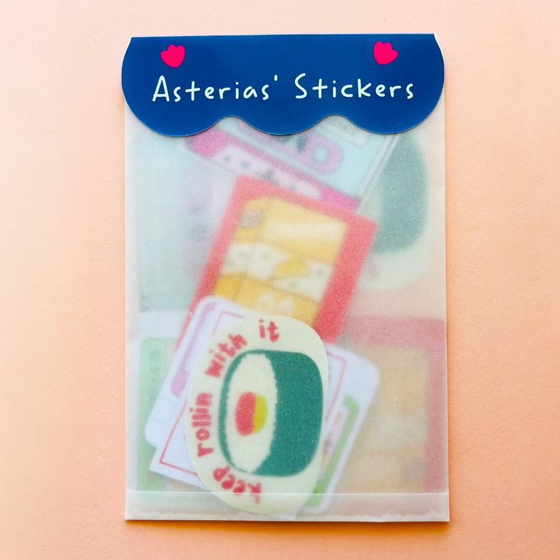Asterias Sticker Paketi