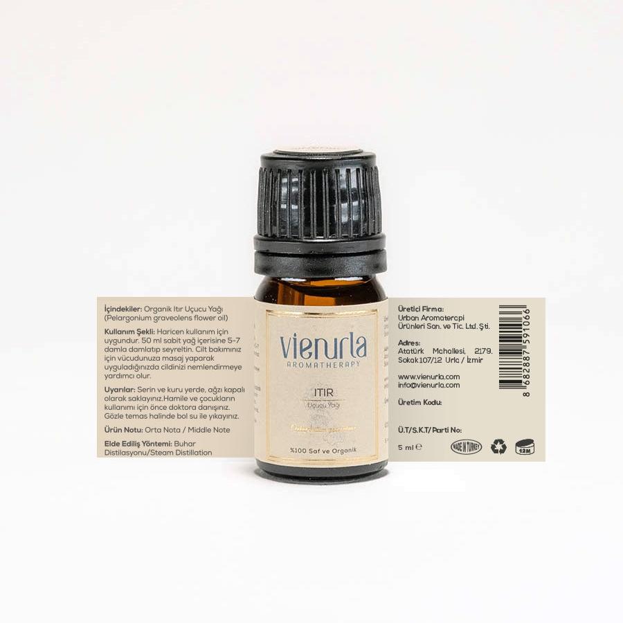 Vienurla Aromatherapy - Organik Itır Uçucu Yağı 5ml