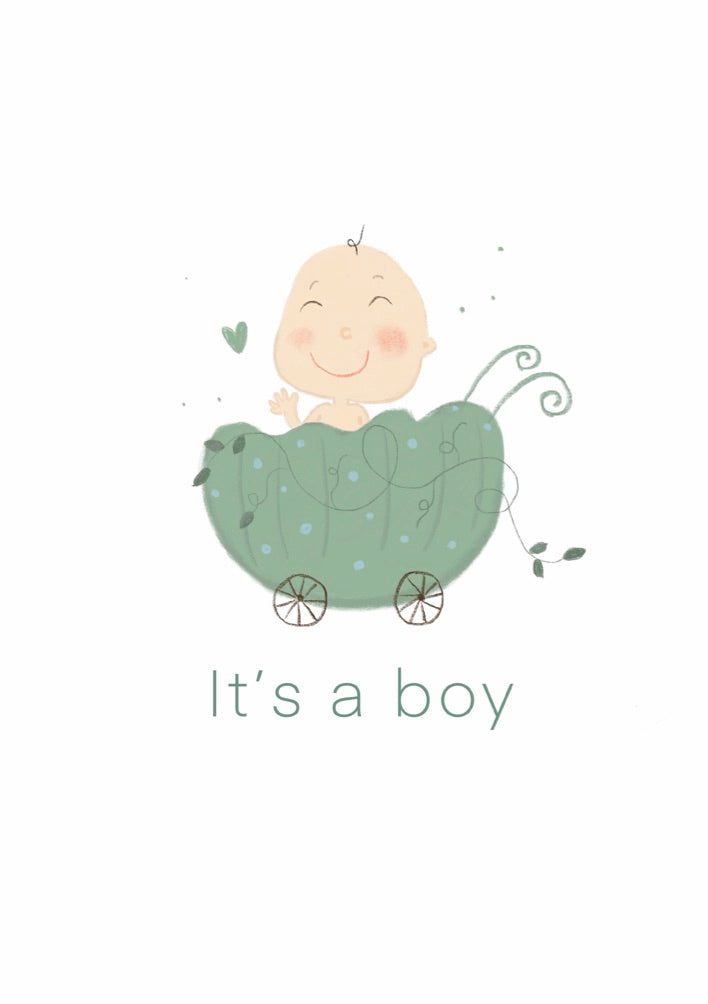 Konsept Tebrik Kartı-It's a boy