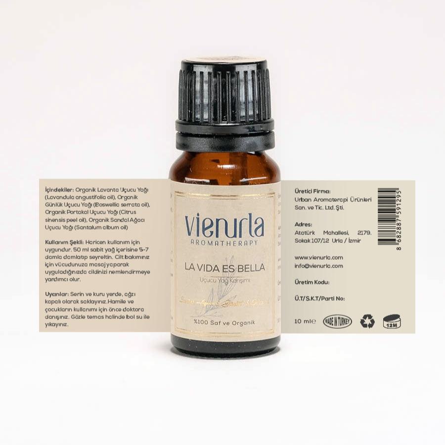 Vienurla Aromatherapy - La Vida Es Bella Uçucu Yağ Karışımı 10ml