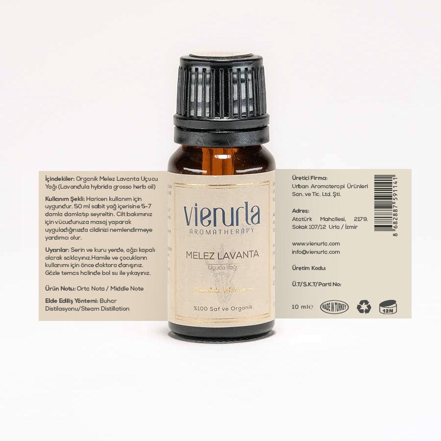 Vienurla Aromatherapy - Organik Melez Lavanta Uçucu Yağı 10ml