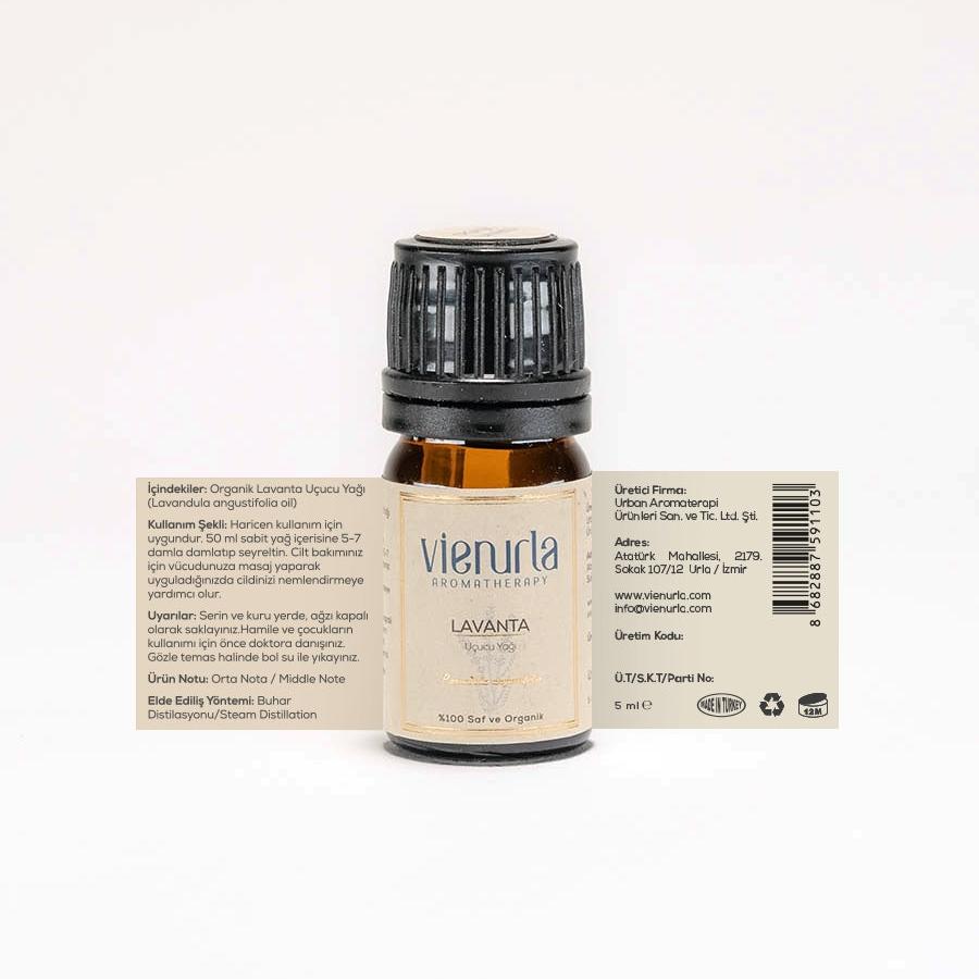 Vienurla Aromatherapy - Organik Lavanta Uçucu Yağı 5ml