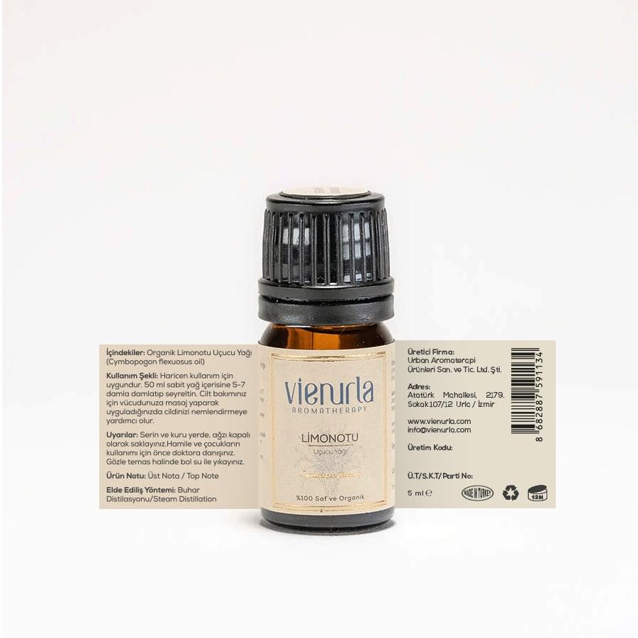 Vienurla Aromatherapy - Organik Limonotu Uçucu Yağı 5ml