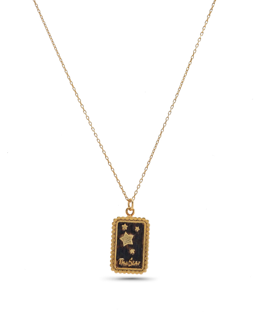 YILDIZ TAROT KARTI KOLYE