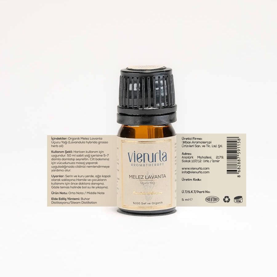 Vienurla Aromatherapy - Organik Melez Lavanta Uçucu Yağı 5ml