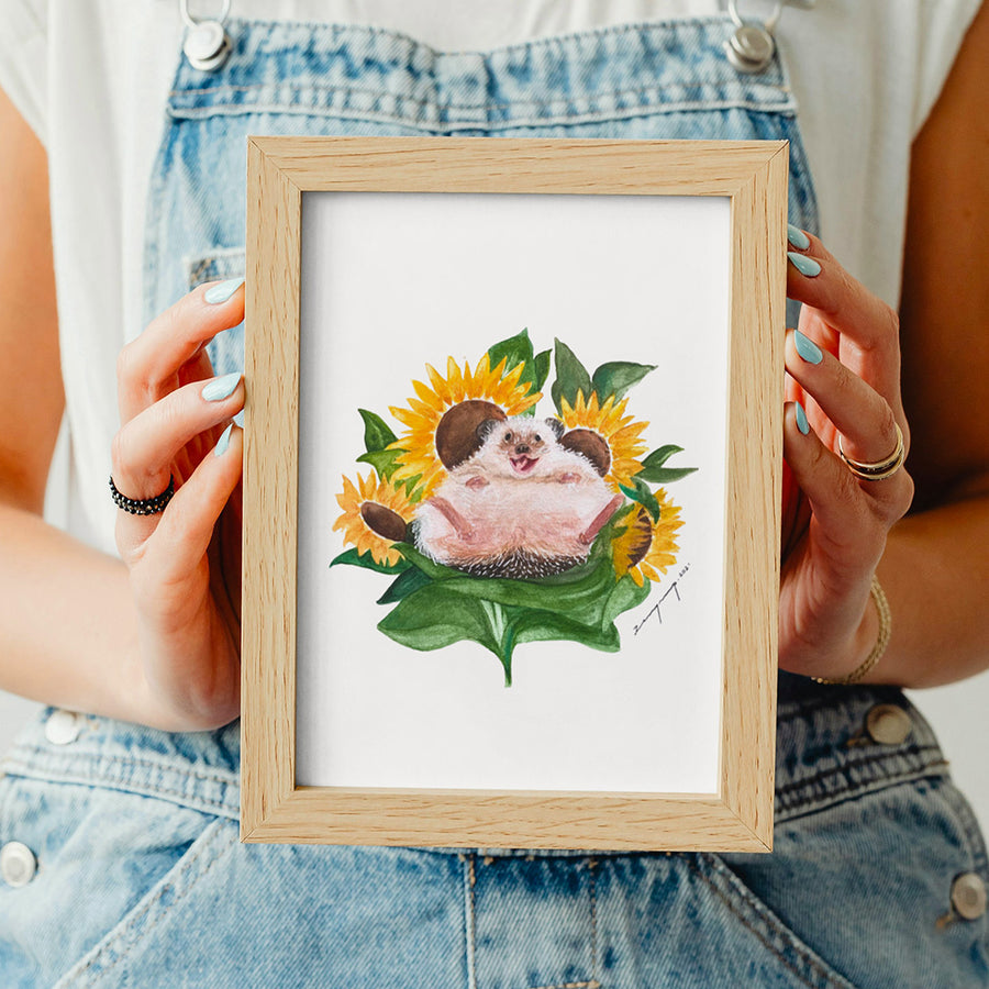 Mr. Hedgehog - Artprint