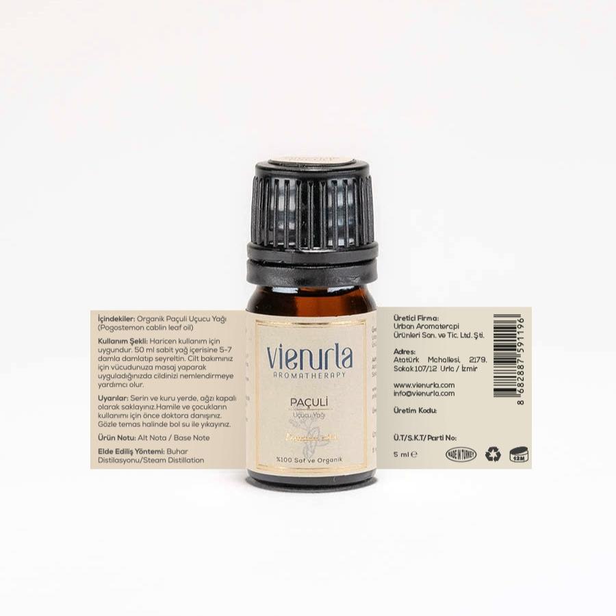 Vienurla Aromatherapy - Organik Paçuli Uçucu Yağı 5ml