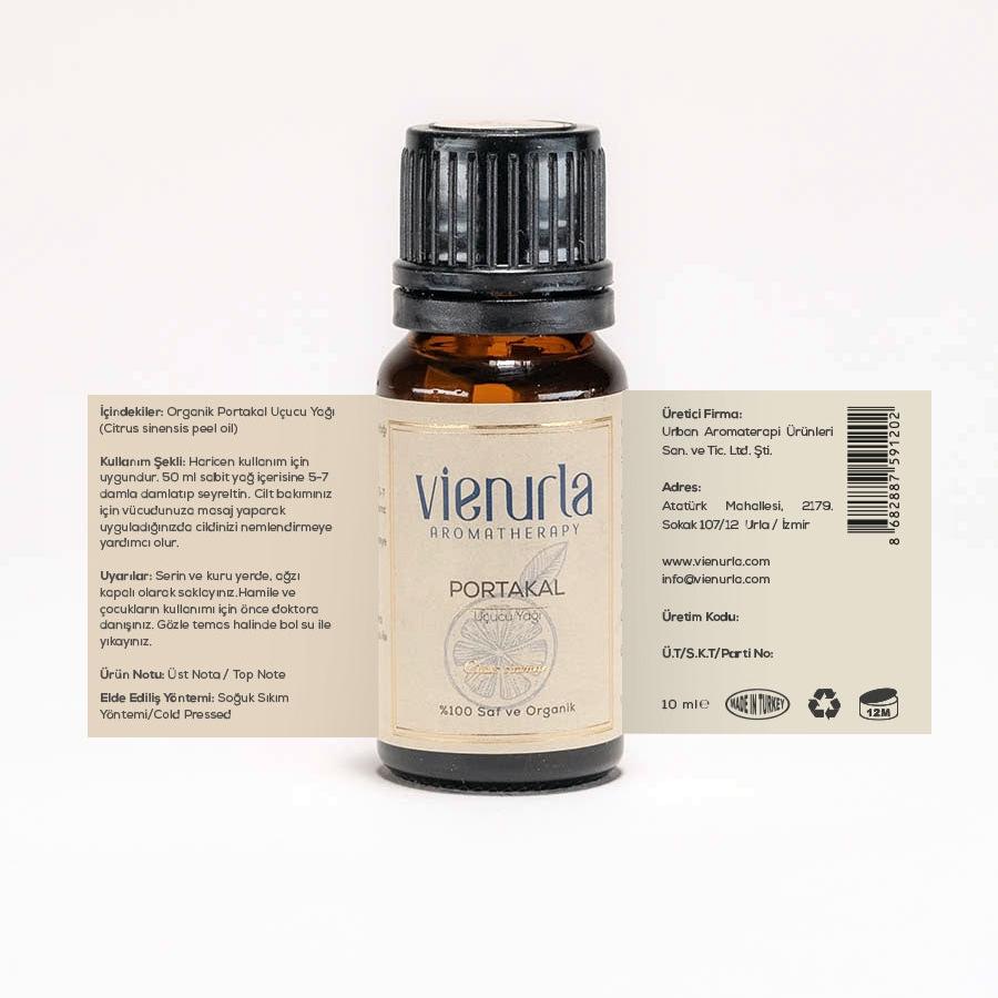 Vienurla Aromatherapy - Organik Portakal Uçucu Yağı 10ml