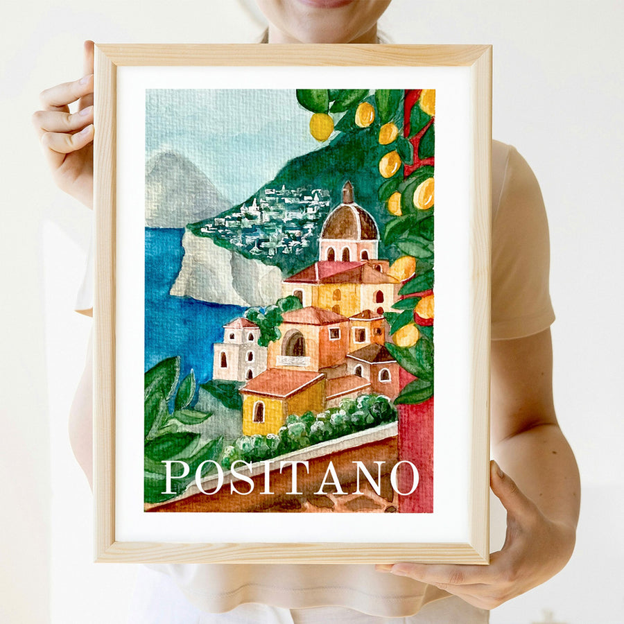 Positano - Artprint