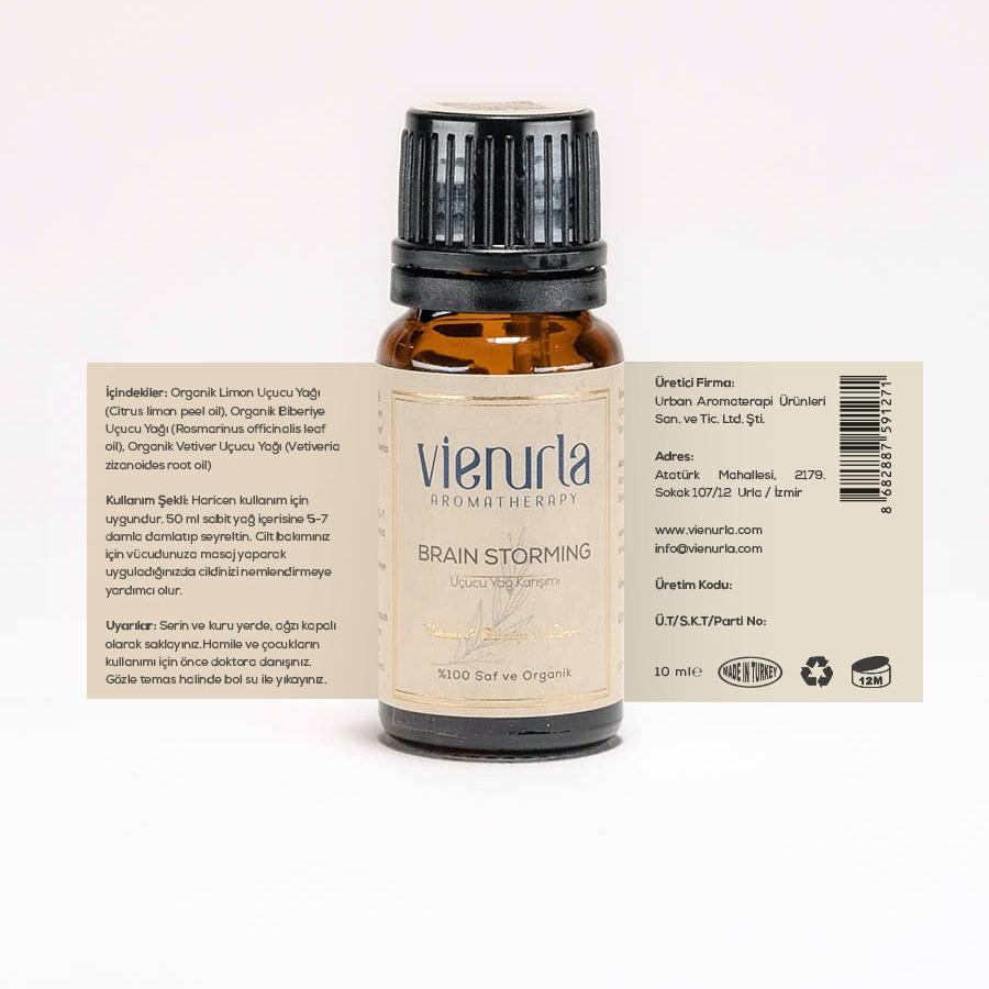 Vienurla Aromatherapy - Brain Storming Uçucu Yağ Karışımı 10ml