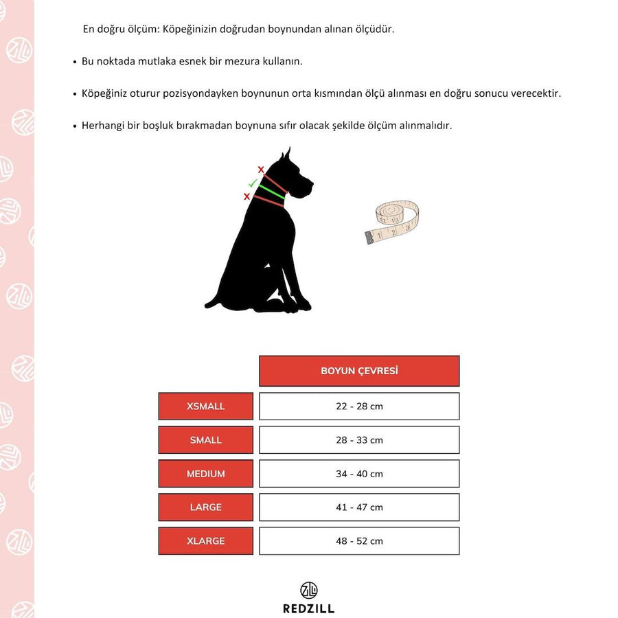 BAVYERA KÖPEK TASMASI VE BİLEKLİK SET