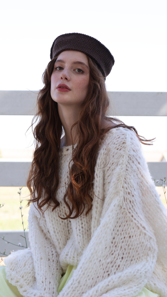 Örgü Denizci Şapkası