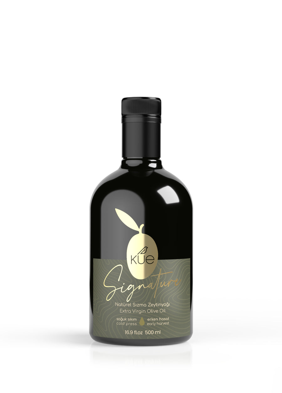 Kue Signature Erken Hasat Soğuk Sıkım Natürel Sızma Zeytinyağı