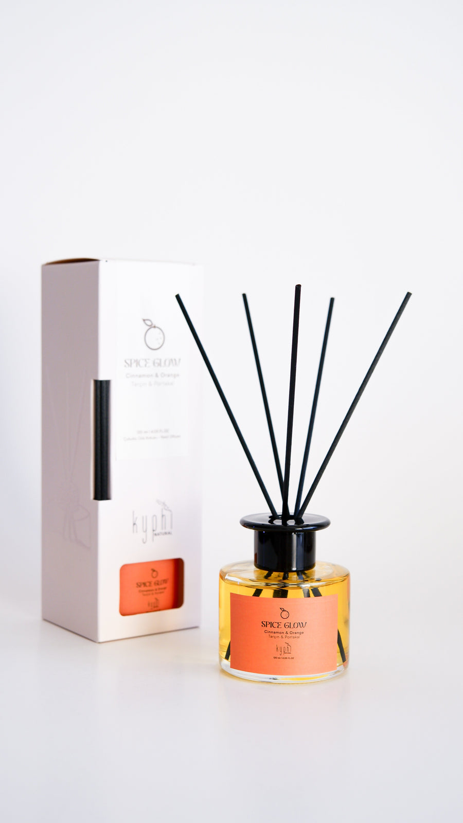 Spice Glow (Tarçın & Portakal) Çubuklu Oda Kokusu