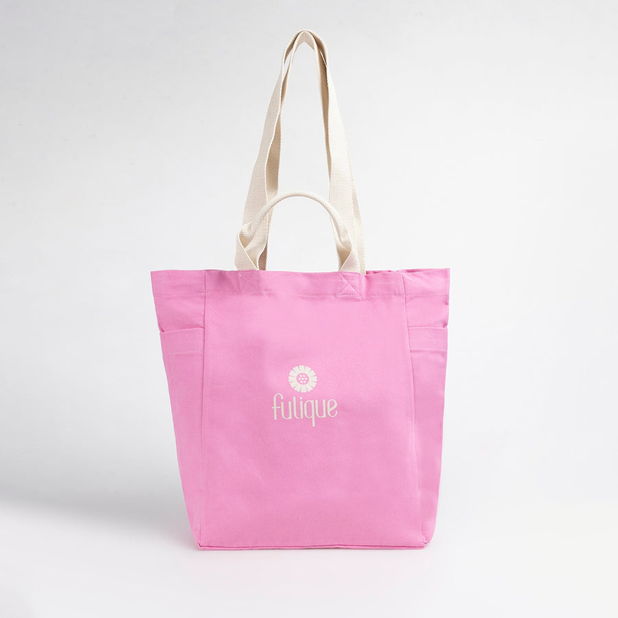 FULIQUE NEGRONI PLEASE Baskılı Bez Çanta