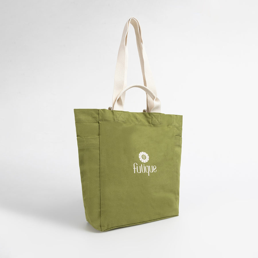 FULIQUE NEGRONI PLEASE Baskılı Bez Çanta