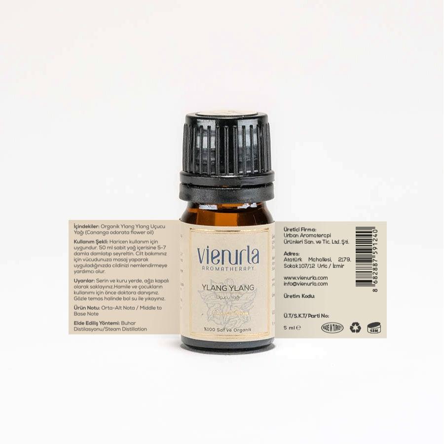 Vienurla Aromatherapy - Organik Ylang Ylang Uçucu Yağı 5ml