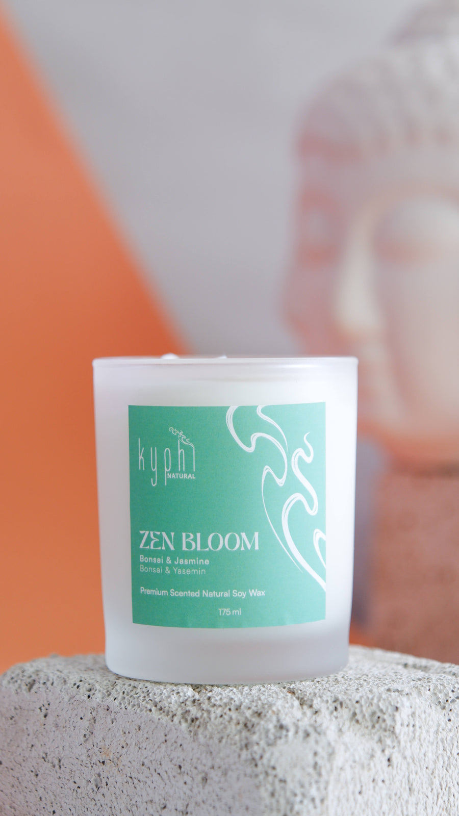 Zen Bloom - (Bonsai & Yasemin) Soya Wax Mum