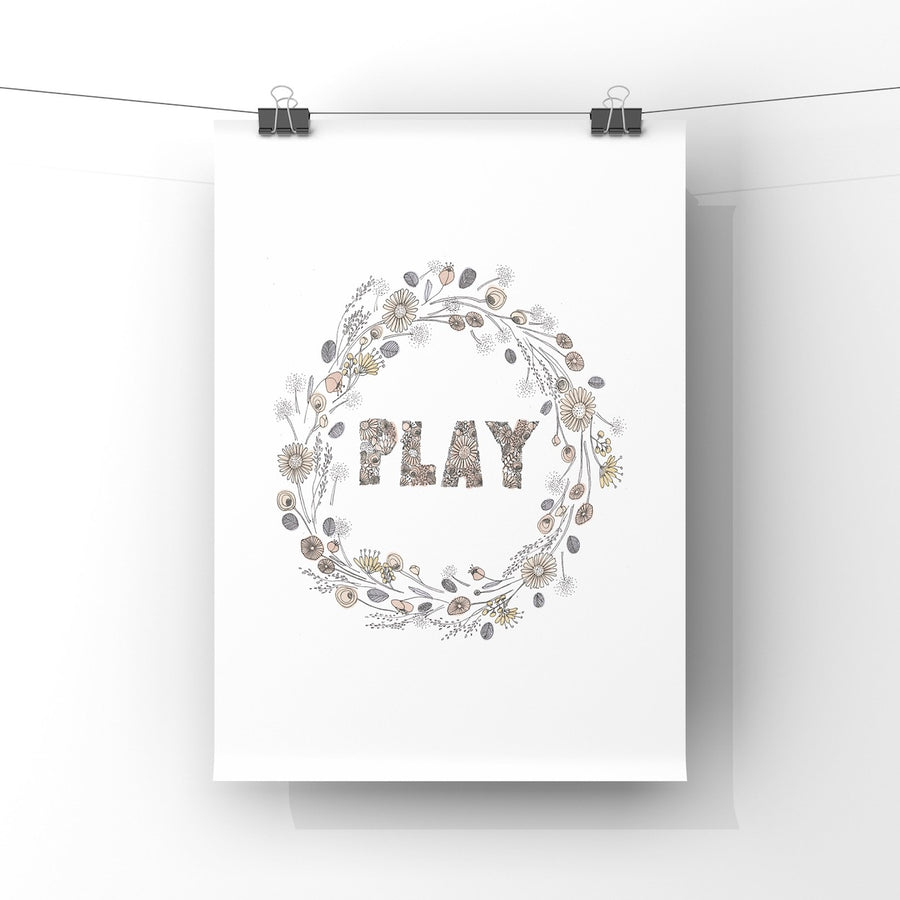 "Play" Poster