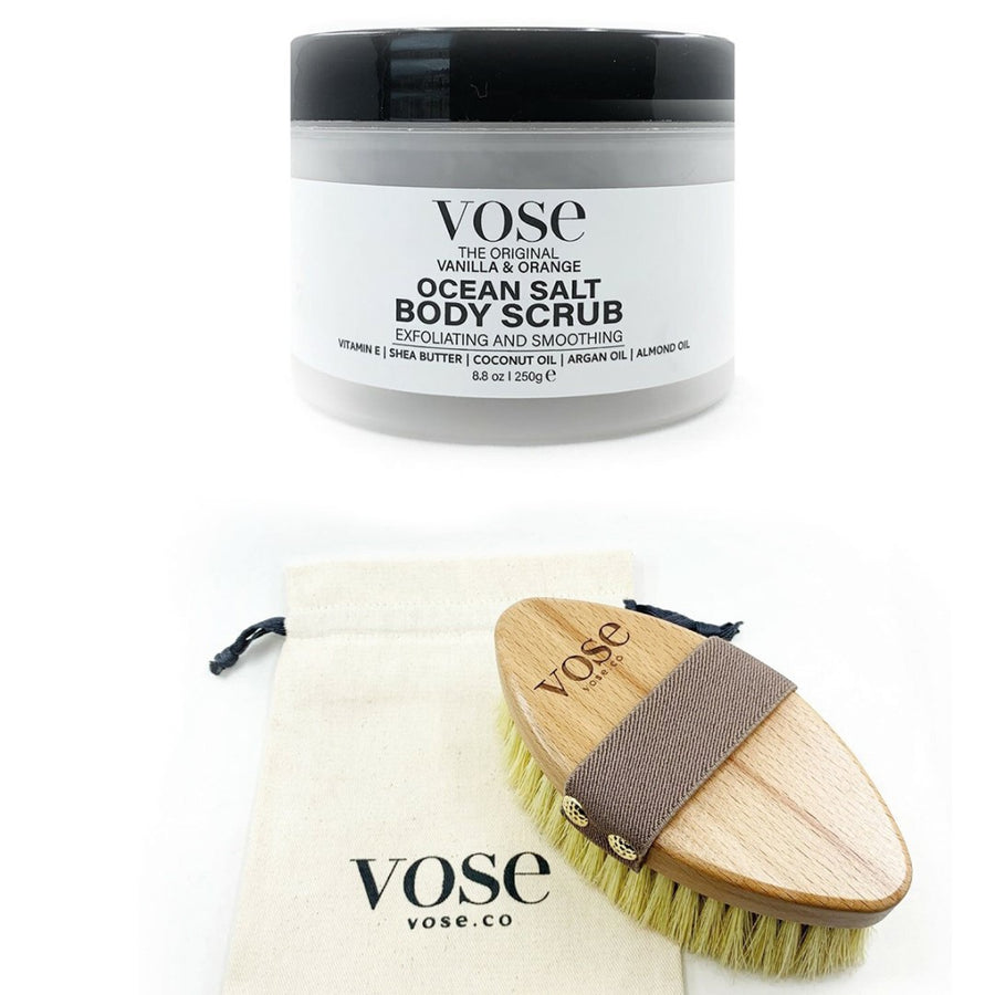 Selülit Karışıtı Body Scrub + Vegan Selülit Fırçası