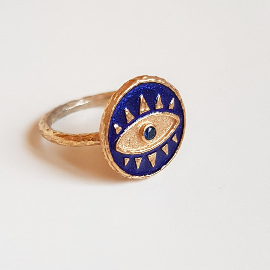 Evil Eye Emanel Ring