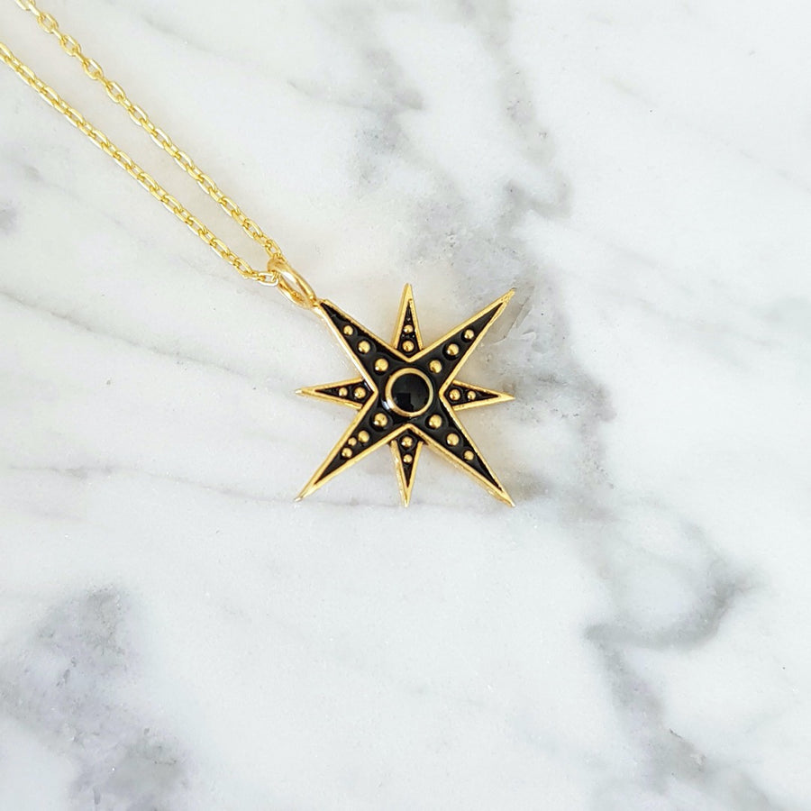North Star Gold Necklace