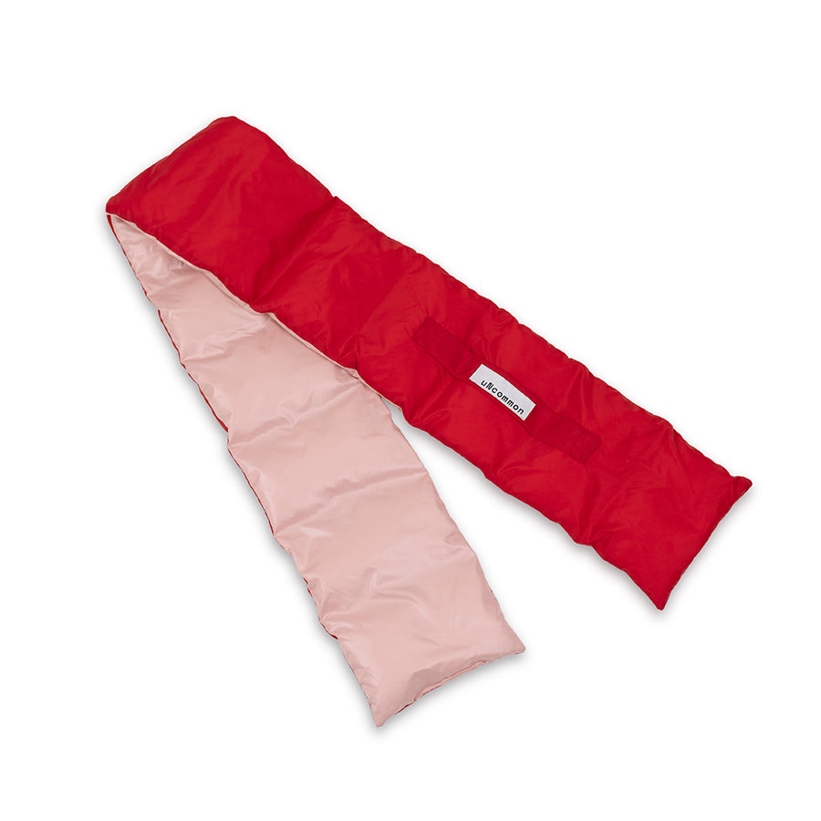 Puffy Scarf Red-Pink
