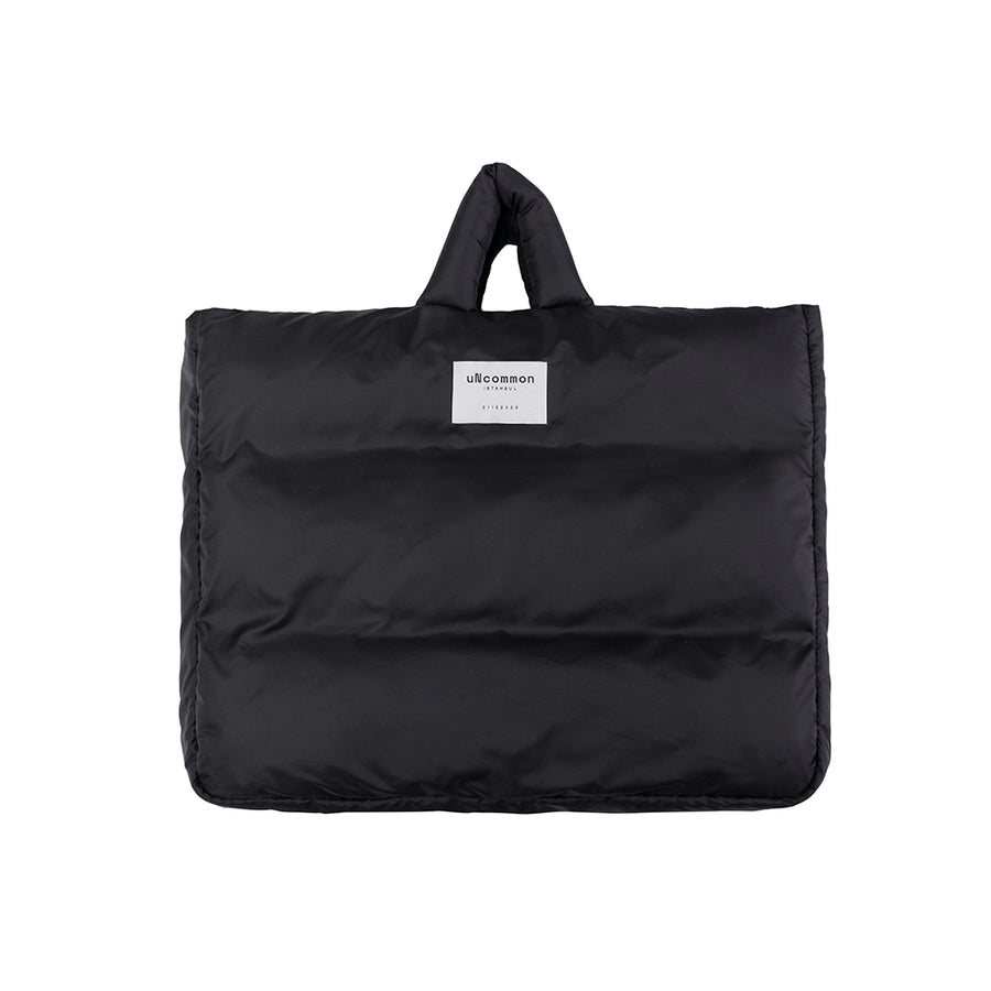 Puffy Tote Bag Black