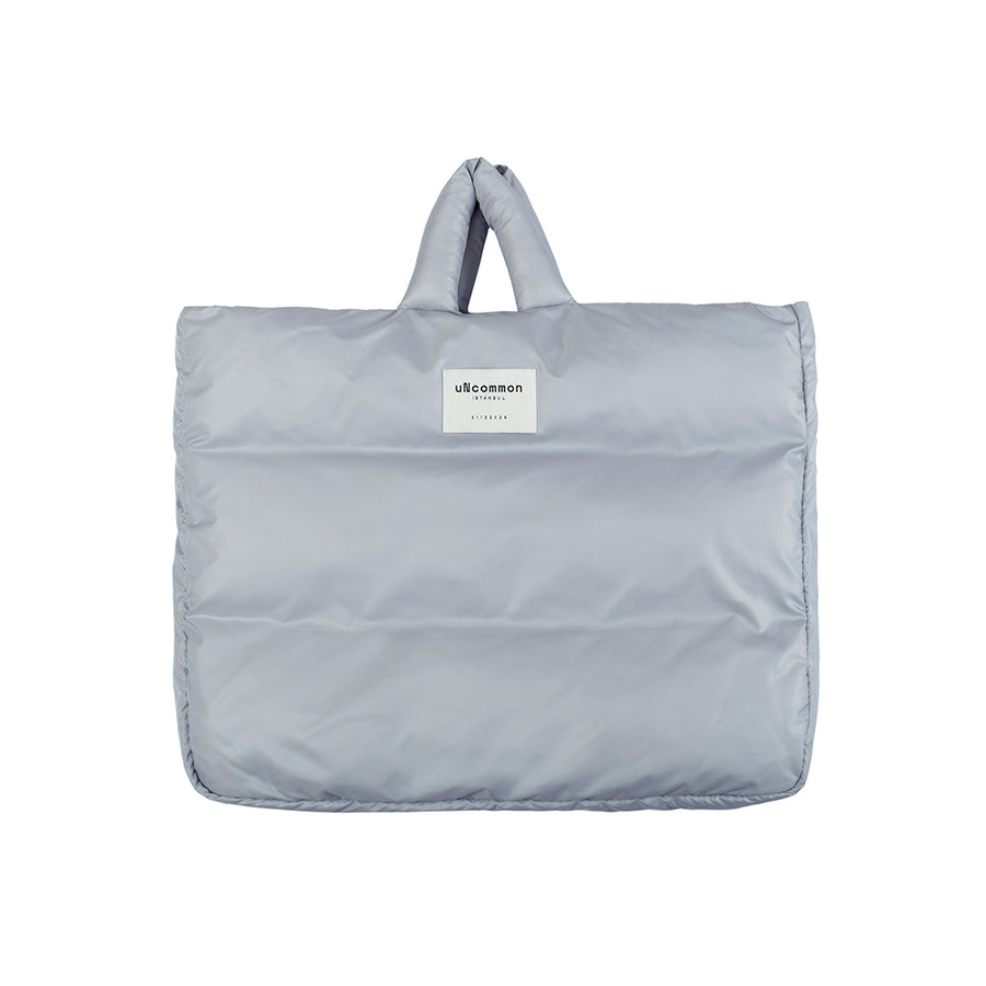 Puffy Tote Bag Space Gray