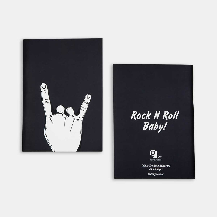 Talk to the Hand Notebooks -Rock n Roll